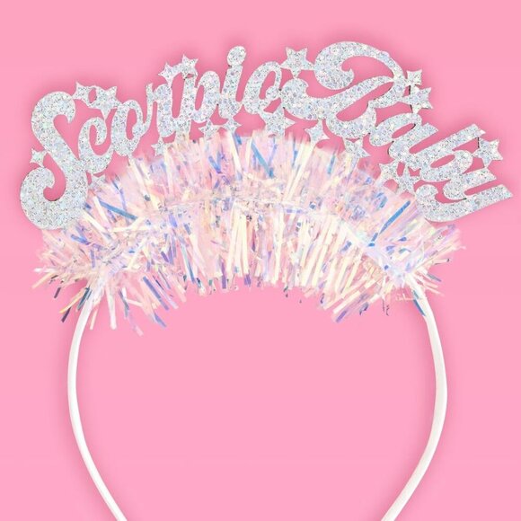 Zodiac Baby Headband Unisex Sparkly Glitter Horoscope Astrology Party main image 4